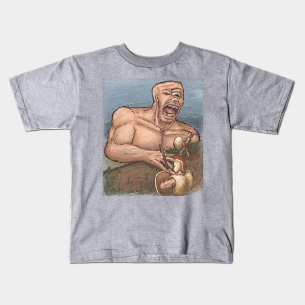 The Cyclops Kids T-Shirt by KColeman